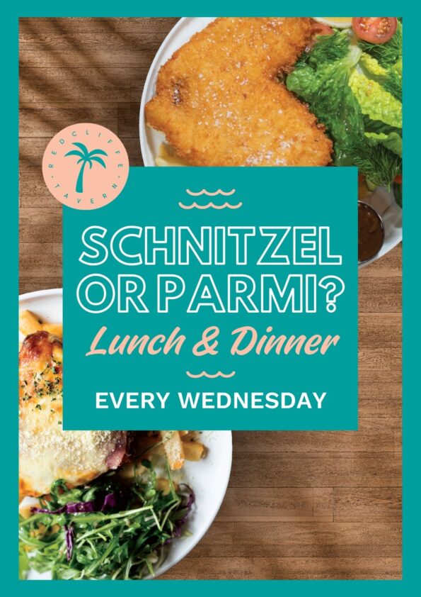 Schnitzel or Parmi Wednesday at Redcliffe Tavern