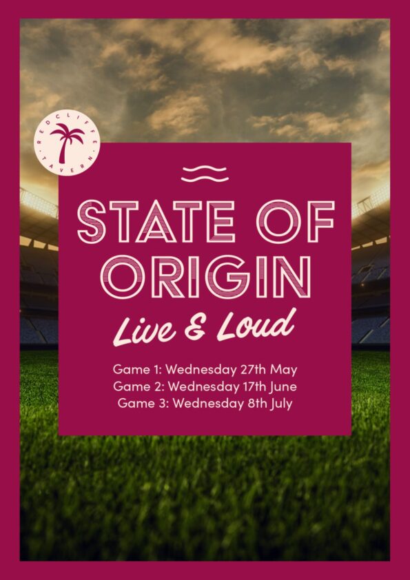 State of Origin 2026 at Redcliffe Tavern